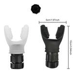 Silicone Breathing Fitness Exercise Equipment Portable Throat Adjustable Resistance Breathing Exercise Device